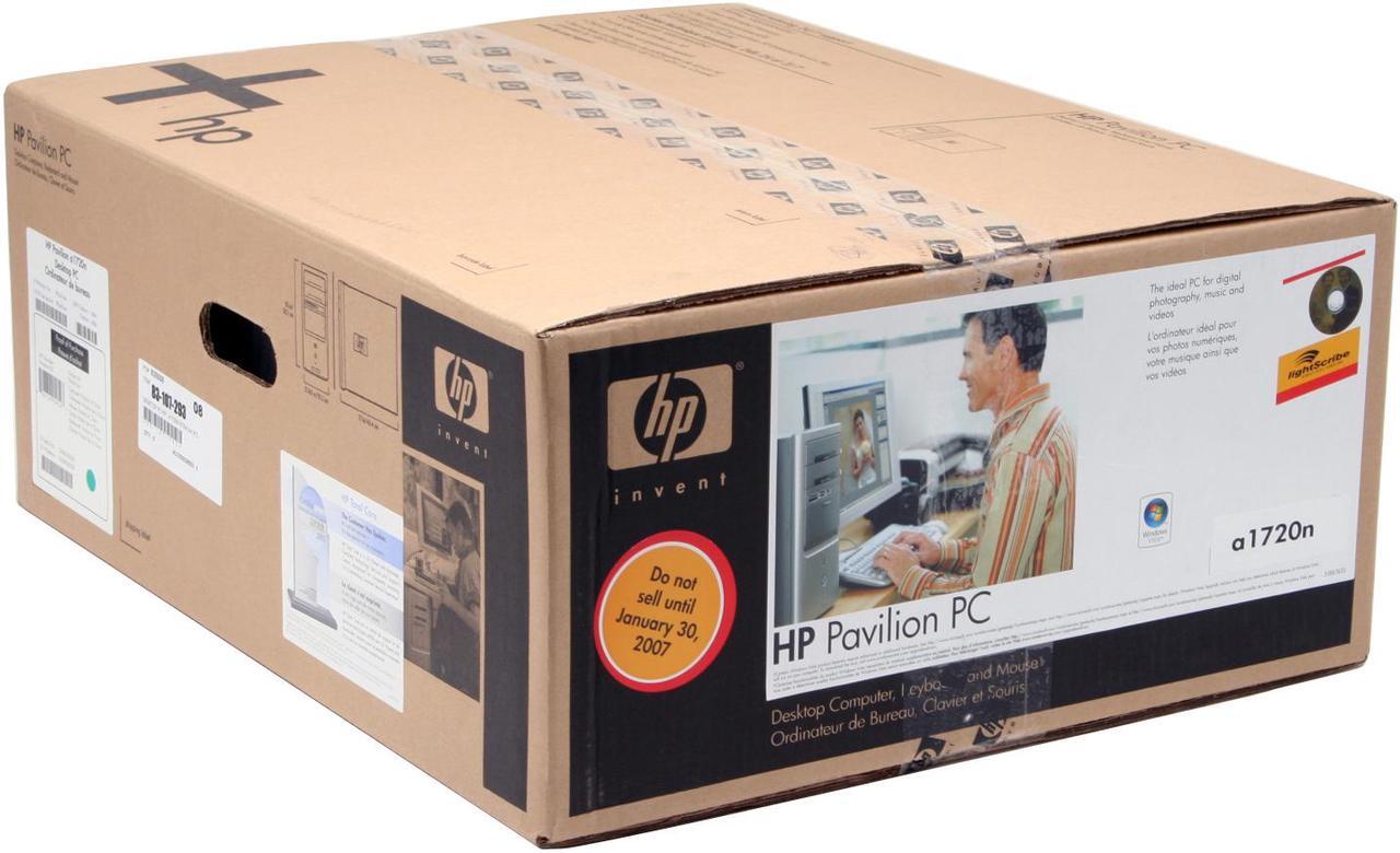 Alt view image 14 of 14 - HP Desktop PC Pavilion a1720n(RT641AA) Intel Core 2 Duo E6300 1GB DDR2 320GB HDD Intel GMA 950 Windows Vista Home Premium