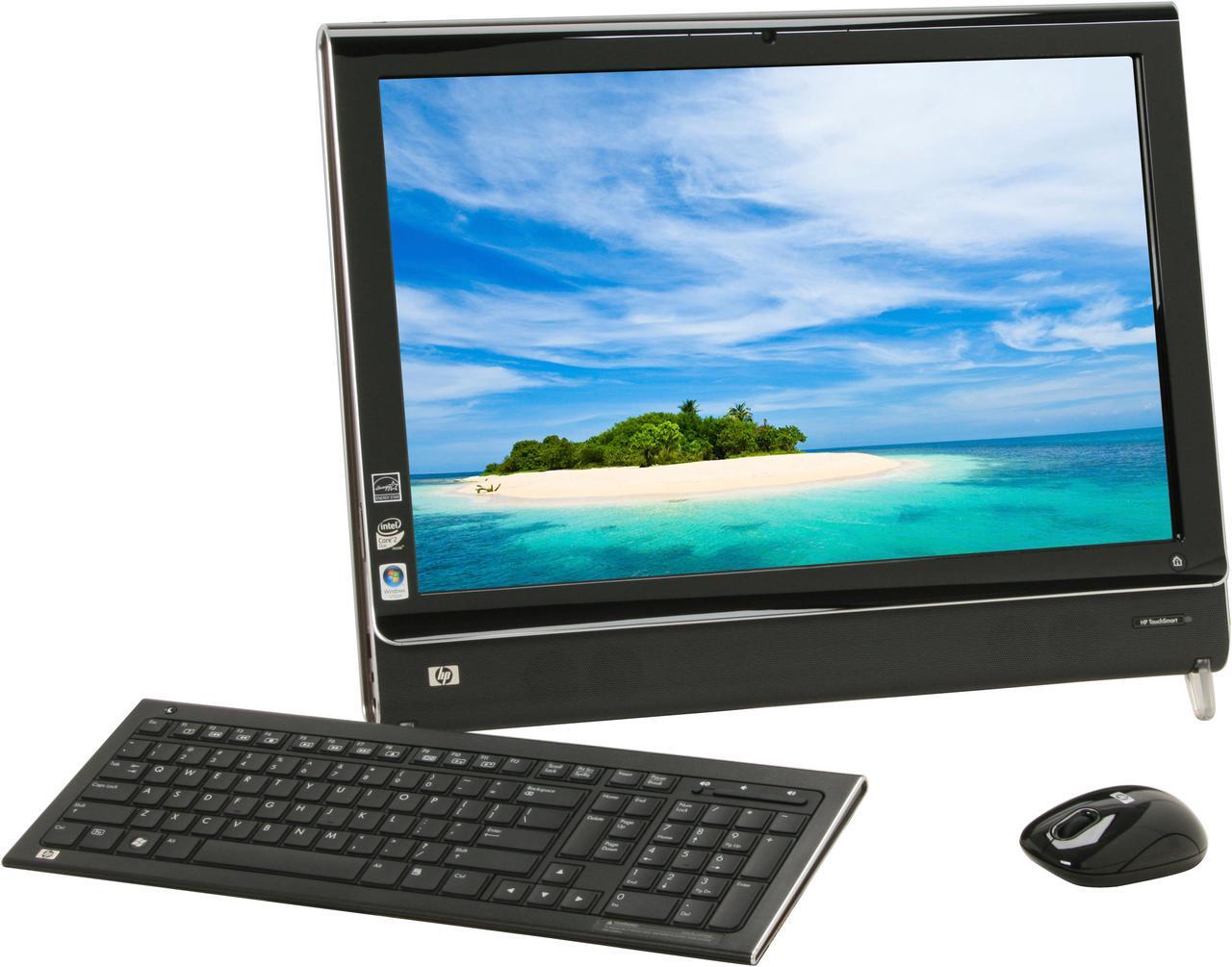 Main image of HP Desktop PC TouchSmart IQ506(KQ437AA) Intel Core 2 Duo T5850 4GB DDR2 500GB HDD 22" Windows Vista Home Premium 64-bit