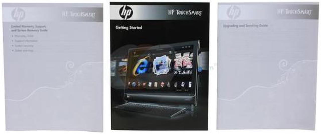 Alt view image 13 of 14 - HP Desktop PC TouchSmart IQ506(KQ437AA) Intel Core 2 Duo T5850 4GB DDR2 500GB HDD 22" Windows Vista Home Premium 64-bit
