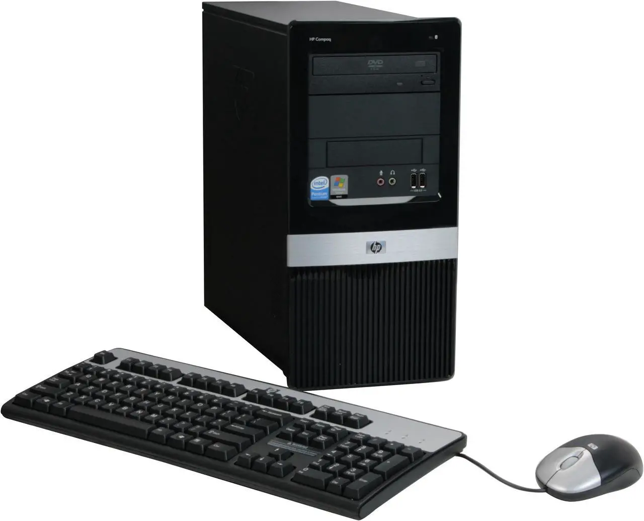 Main image of HP Compaq Desktop PC dx2400(KA573UT#ABA) Intel Pentium E2180 512MB DDR2 80GB HDD Intel GMA 3100 Windows Vista Business / XP Professional downgrade
