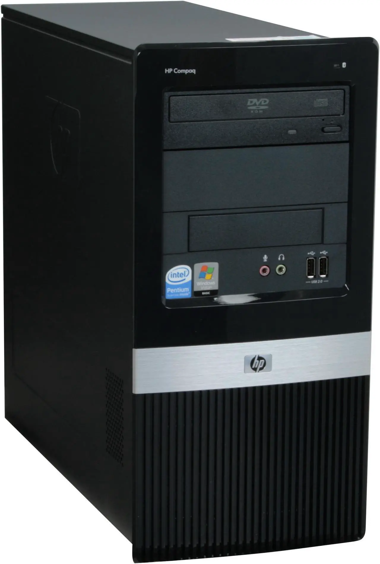 Alt view image 2 of 19 - HP Compaq Desktop PC dx2400(KA573UT#ABA) Intel Pentium E2180 512MB DDR2 80GB HDD Intel GMA 3100 Windows Vista Business / XP Professional downgrade