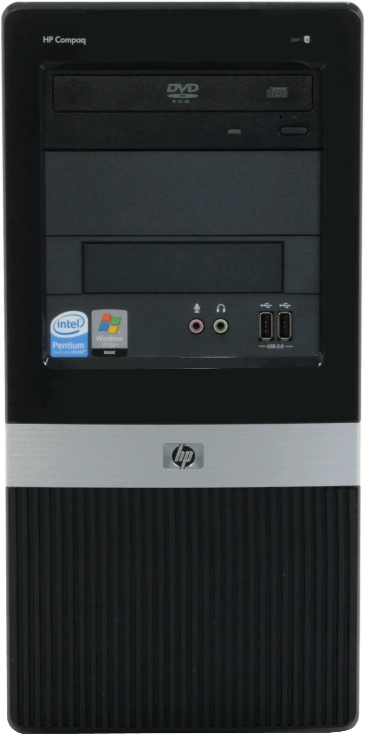 Alt view image 3 of 19 - HP Compaq Desktop PC dx2400(KA573UT#ABA) Intel Pentium E2180 512MB DDR2 80GB HDD Intel GMA 3100 Windows Vista Business / XP Professional downgrade