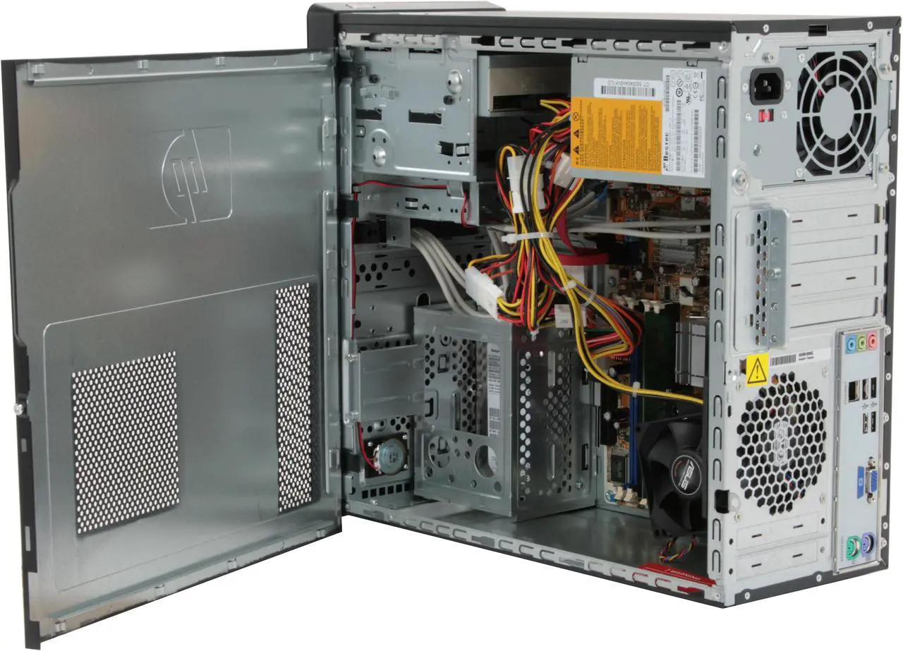Alt view image 7 of 19 - HP Compaq Desktop PC dx2400(KA573UT#ABA) Intel Pentium E2180 512MB DDR2 80GB HDD Intel GMA 3100 Windows Vista Business / XP Professional downgrade