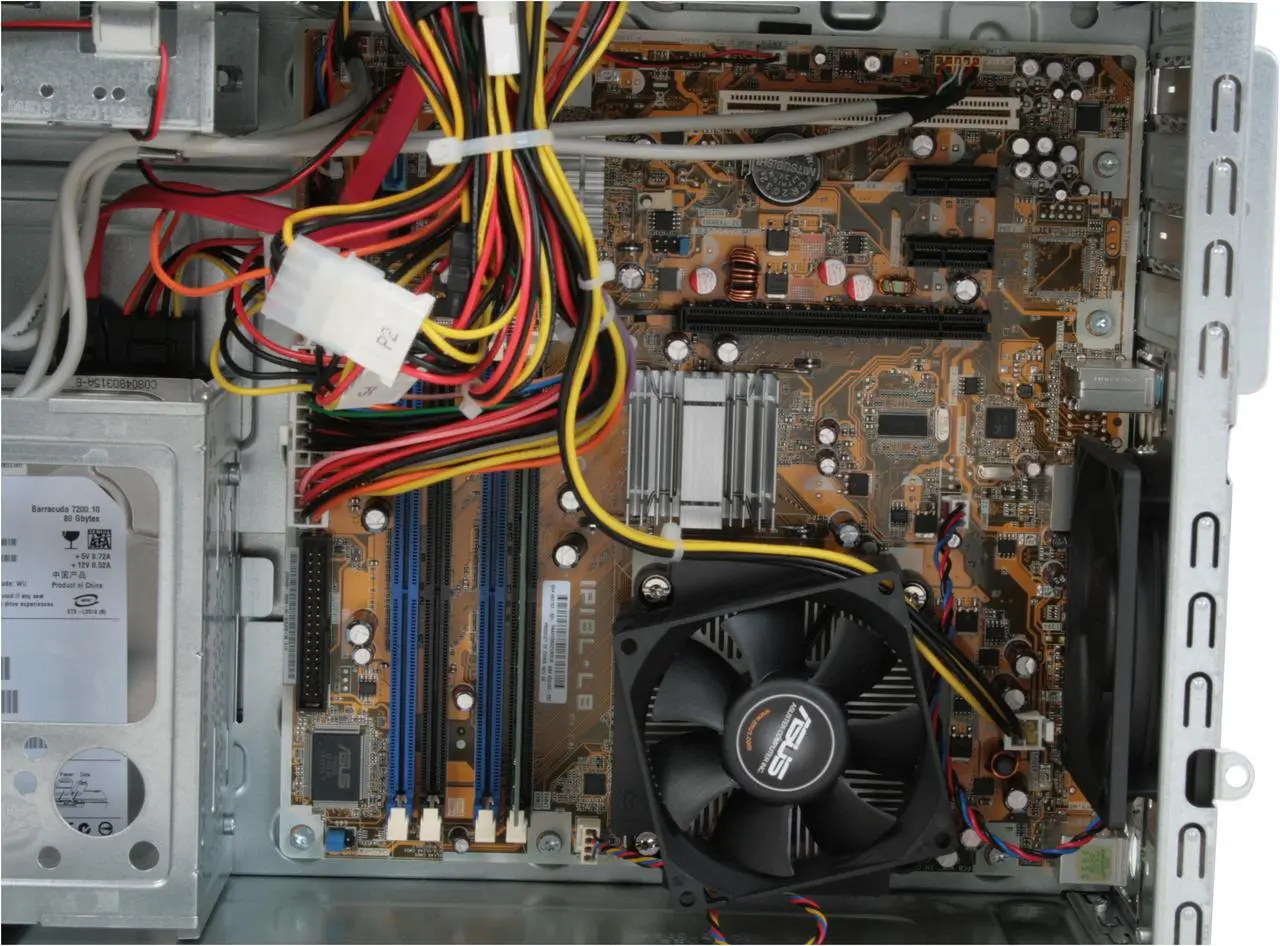 Alt view image 10 of 19 - HP Compaq Desktop PC dx2400(KA573UT#ABA) Intel Pentium E2180 512MB DDR2 80GB HDD Intel GMA 3100 Windows Vista Business / XP Professional downgrade