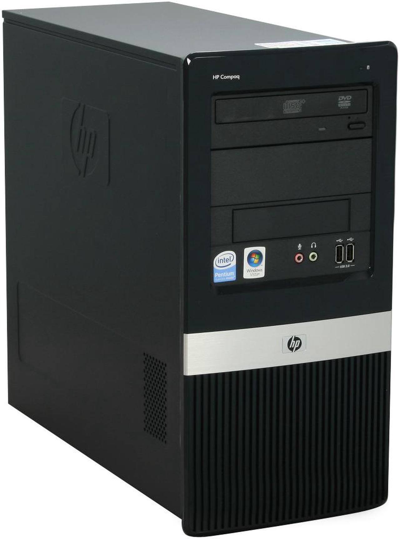 Alt view image 2 of 19 - HP Compaq Desktop PC dx2400(KR598UT#ABA) Intel Pentium E2220 1GB DDR2 80GB HDD Intel GMA 3100 Windows Vista Business / XP Professional downgrade
