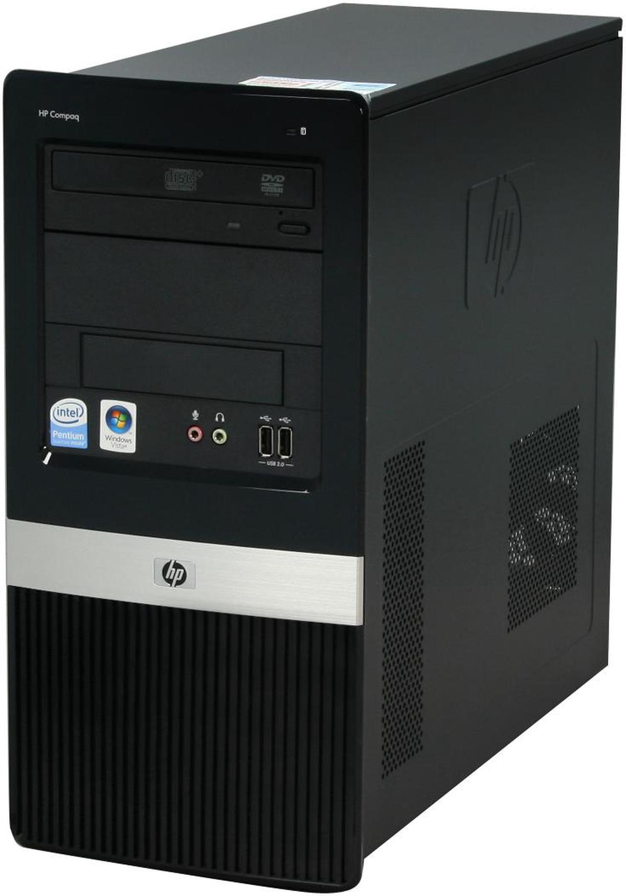 Alt view image 4 of 19 - HP Compaq Desktop PC dx2400(KR598UT#ABA) Intel Pentium E2220 1GB DDR2 80GB HDD Intel GMA 3100 Windows Vista Business / XP Professional downgrade