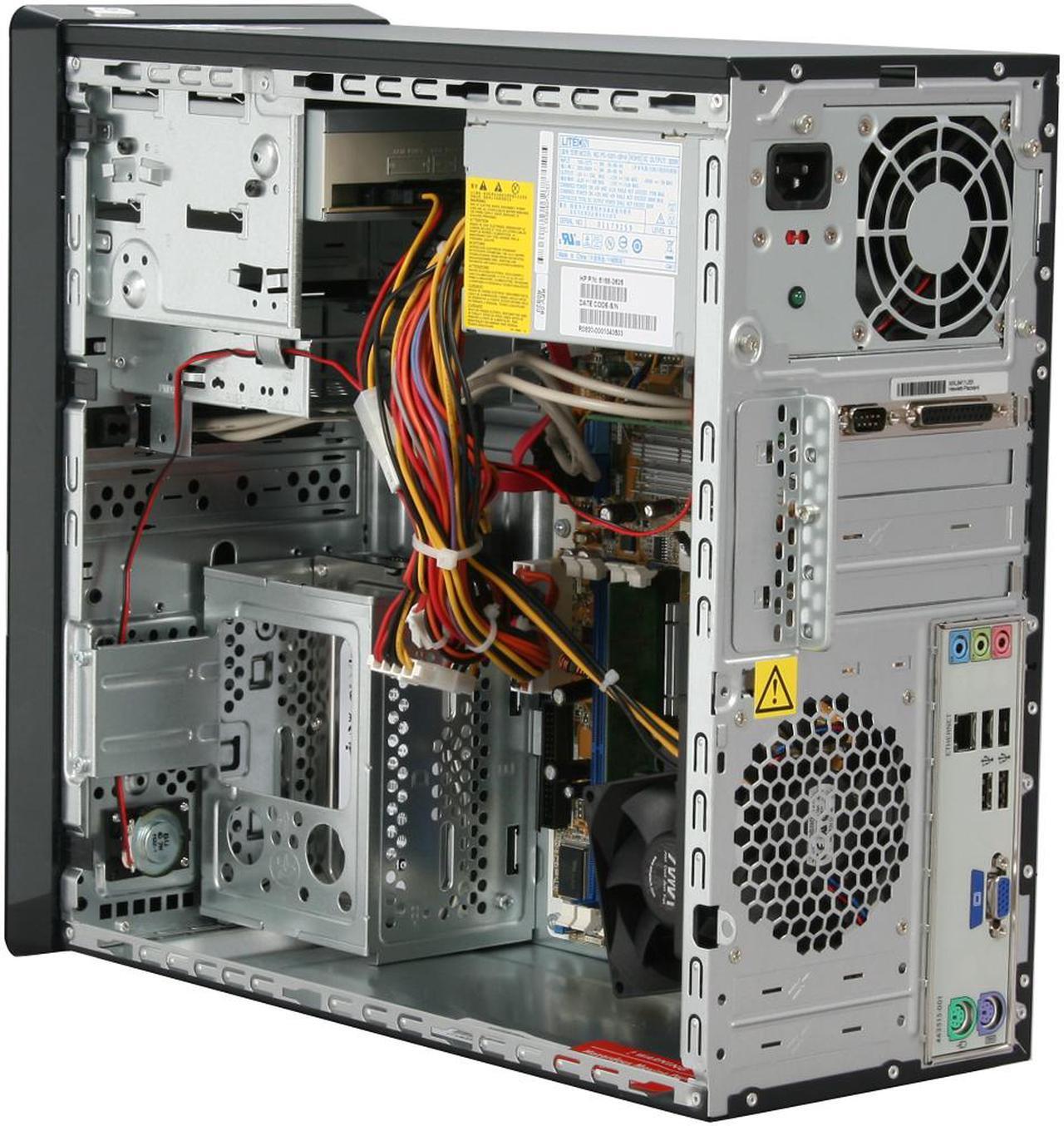 Alt view image 8 of 19 - HP Compaq Desktop PC dx2400(KR598UT#ABA) Intel Pentium E2220 1GB DDR2 80GB HDD Intel GMA 3100 Windows Vista Business / XP Professional downgrade