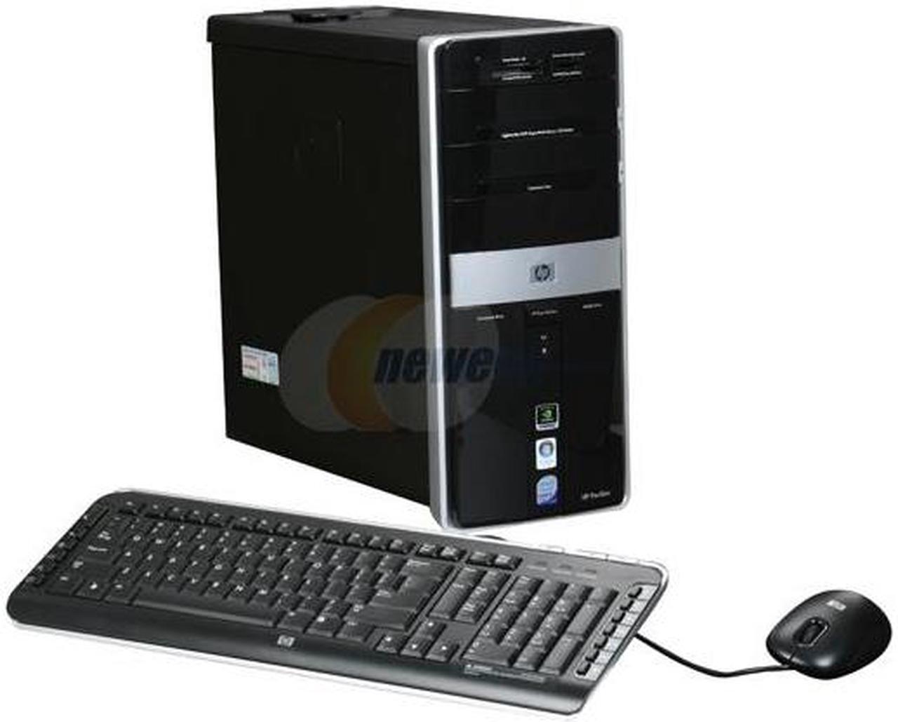 Main image of HP Desktop PC Pavilion Elite M9340F(KQ497AAR) Intel Core 2 Quad Q6700 6GB DDR2 750GB HDD NVIDIA GeForce 9500 GS Windows Vista Home Premium 64-bit