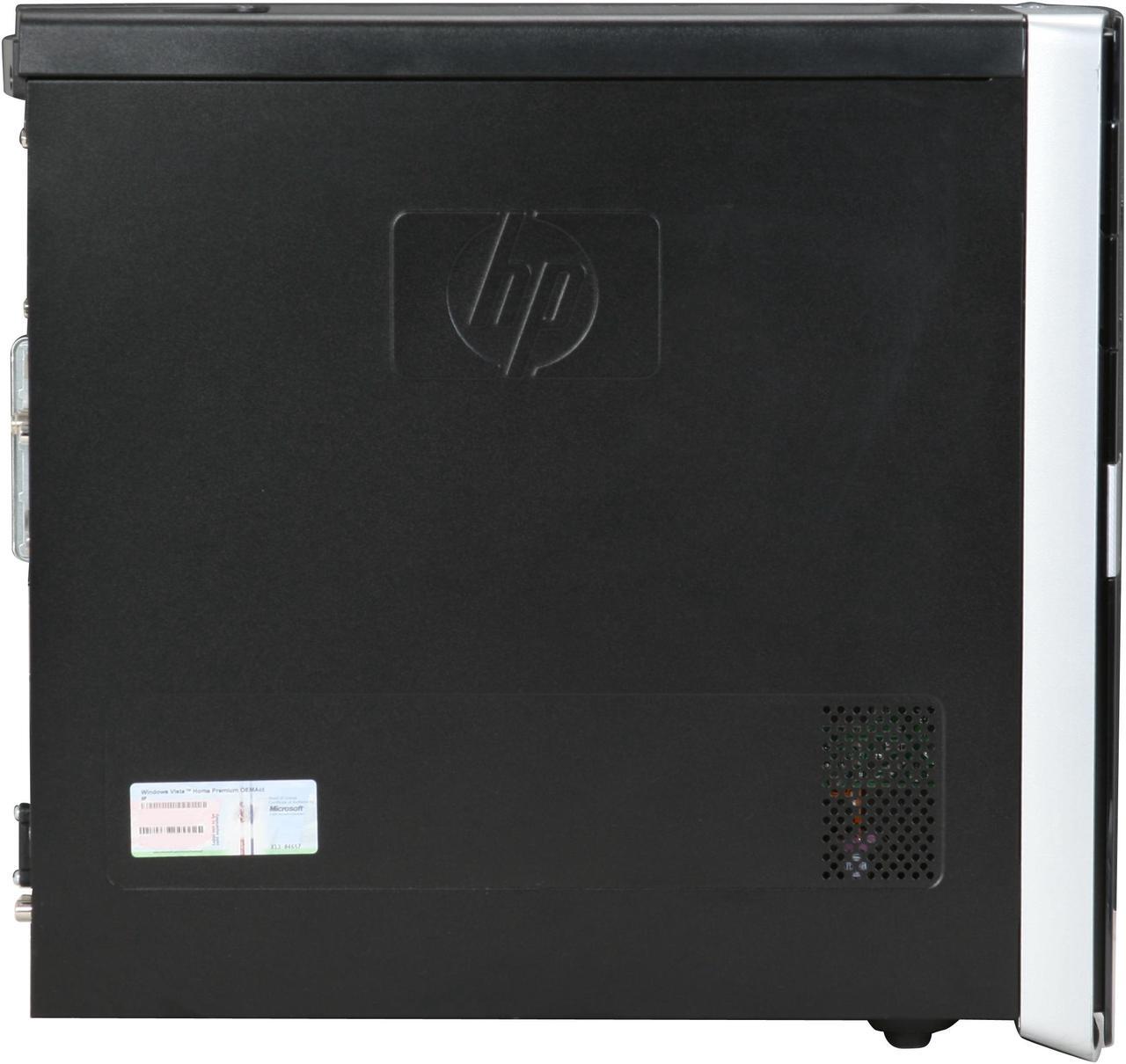 Alt view image 7 of 19 - HP Desktop PC Pavilion Elite M9340F(KQ497AAR) Intel Core 2 Quad Q6700 6GB DDR2 750GB HDD NVIDIA GeForce 9500 GS Windows Vista Home Premium 64-bit