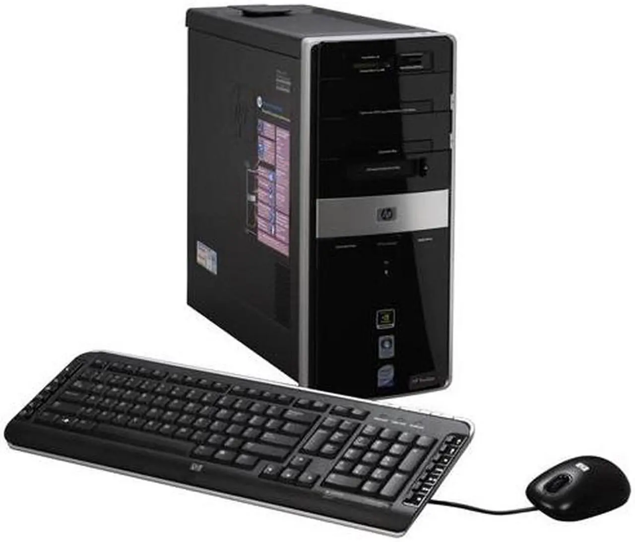 Main image of HP Desktop PC Pavilion Elite M9510F(NC692AA) Intel Core 2 Quad Q8200 8GB DDR2 750GB HDD NVIDIA GeForce 9500 GS Windows Vista Home Premium 64-bit