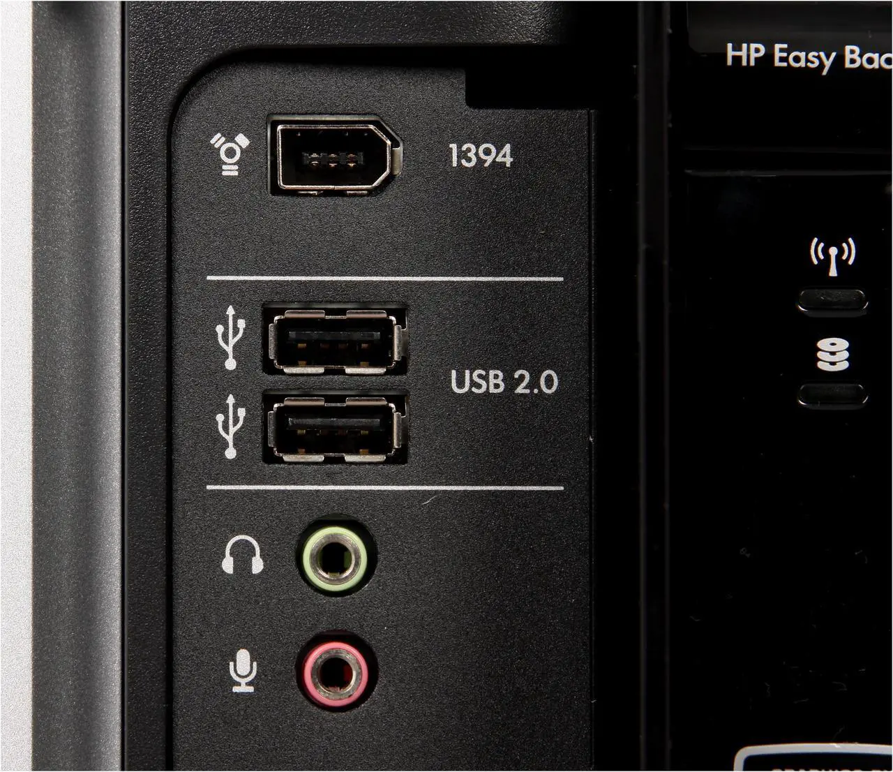 Alt view image 5 of 19 - HP Desktop PC Pavilion Elite M9510F(NC692AA) Intel Core 2 Quad Q8200 8GB DDR2 750GB HDD NVIDIA GeForce 9500 GS Windows Vista Home Premium 64-bit