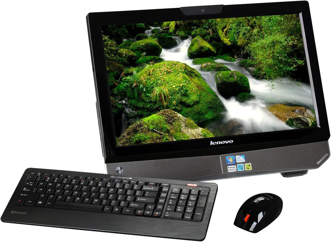 Main image of Lenovo All-in-One PC IdeaCentre B320 (77602WU) Intel Pentium G630 4GB DDR3 500GB HDD 21.5" Touchscreen Windows 7 Home Premium 64-Bit