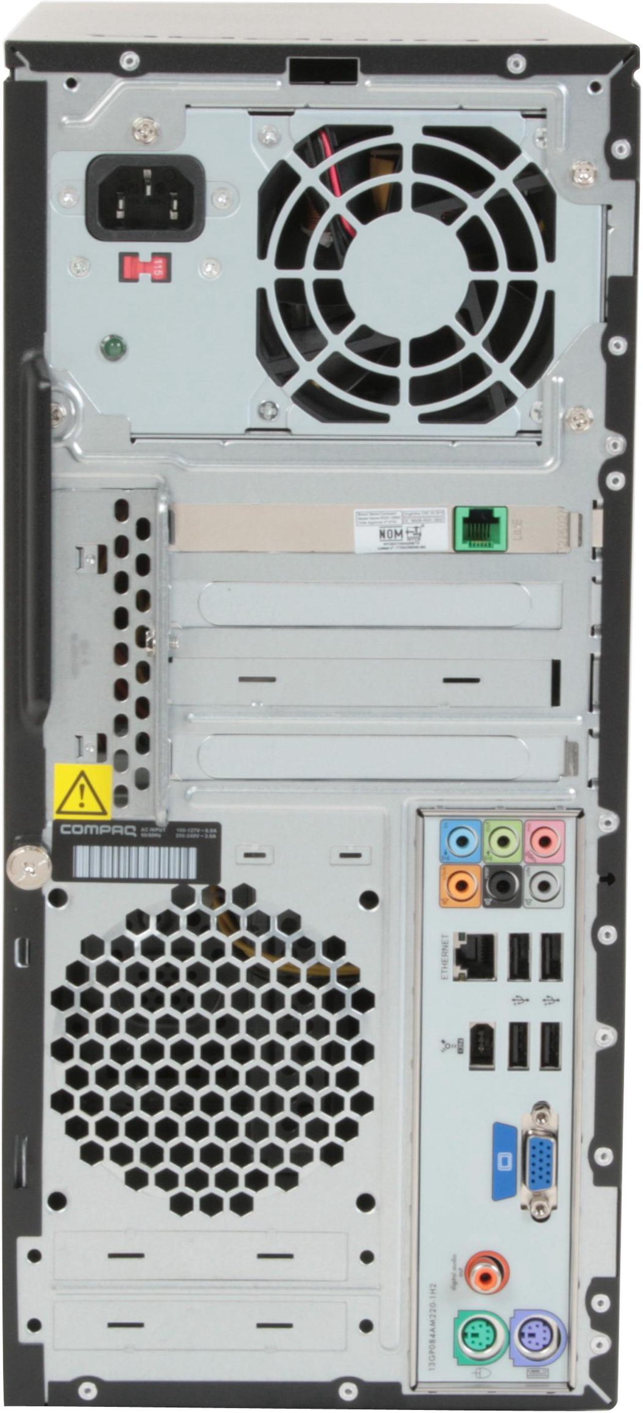 Alt view image 14 of 18 - COMPAQ Desktop PC Presario SR5550F(KQ514AA) 5400+ 3GB DDR2 500GB HDD NVIDIA GeForce 6150 SE Windows Vista Home Premium