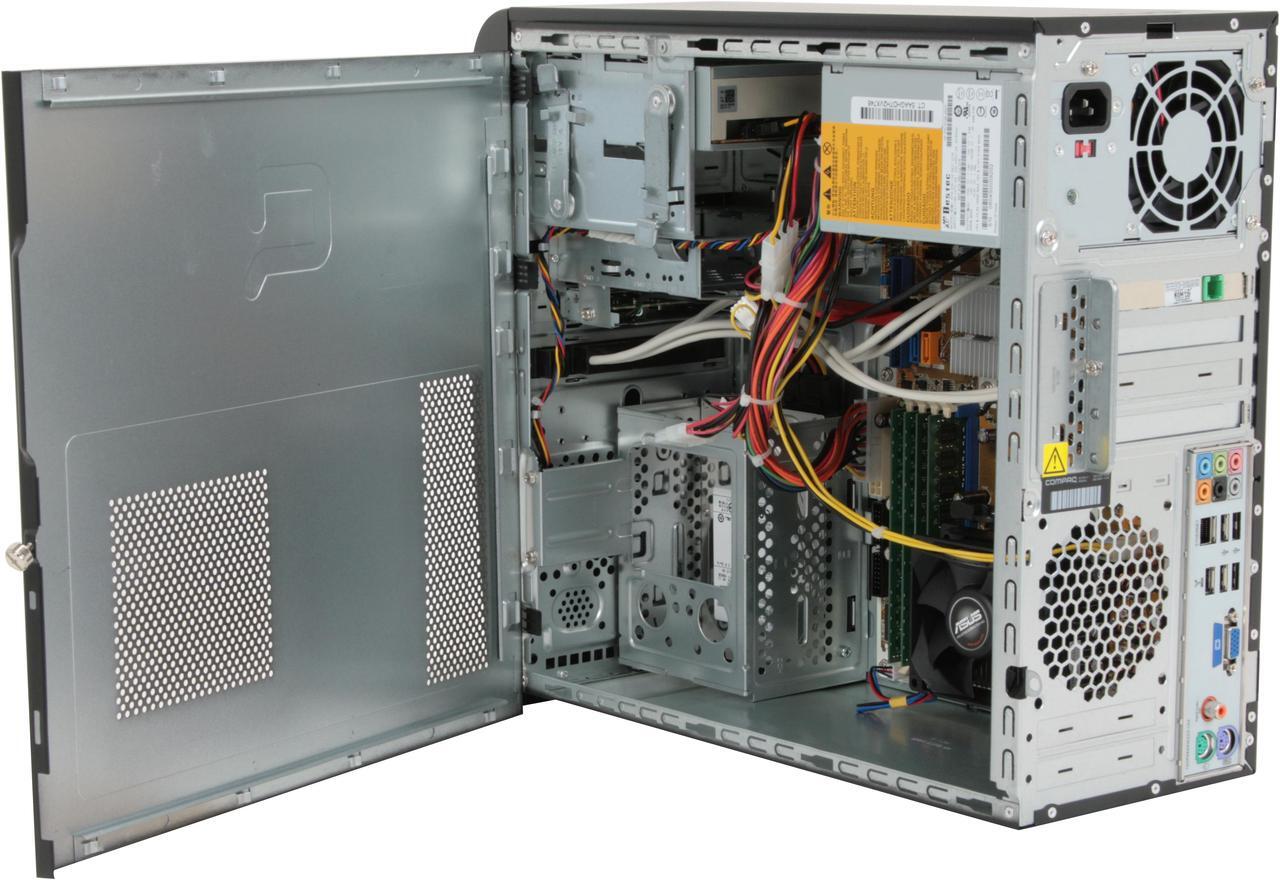 Alt view image 7 of 18 - COMPAQ Desktop PC Presario SR5550F(KQ514AA) 5400+ 3GB DDR2 500GB HDD NVIDIA GeForce 6150 SE Windows Vista Home Premium