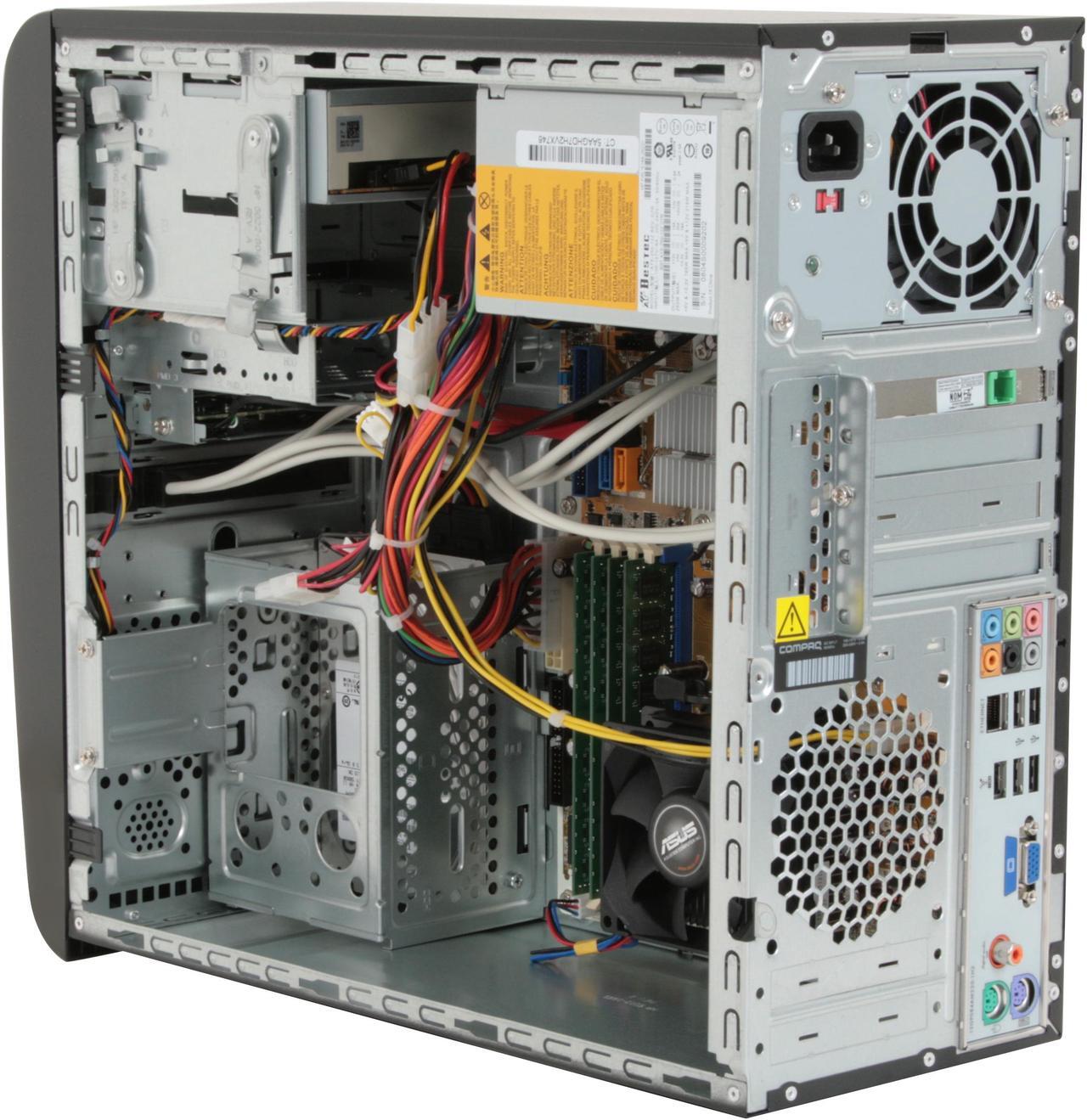 Alt view image 8 of 18 - COMPAQ Desktop PC Presario SR5550F(KQ514AA) 5400+ 3GB DDR2 500GB HDD NVIDIA GeForce 6150 SE Windows Vista Home Premium