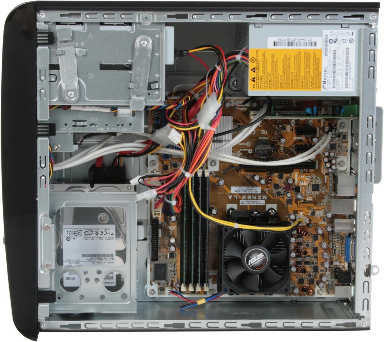Alt view image 9 of 18 - COMPAQ Desktop PC Presario SR5550F(KQ514AA) 5400+ 3GB DDR2 500GB HDD NVIDIA GeForce 6150 SE Windows Vista Home Premium