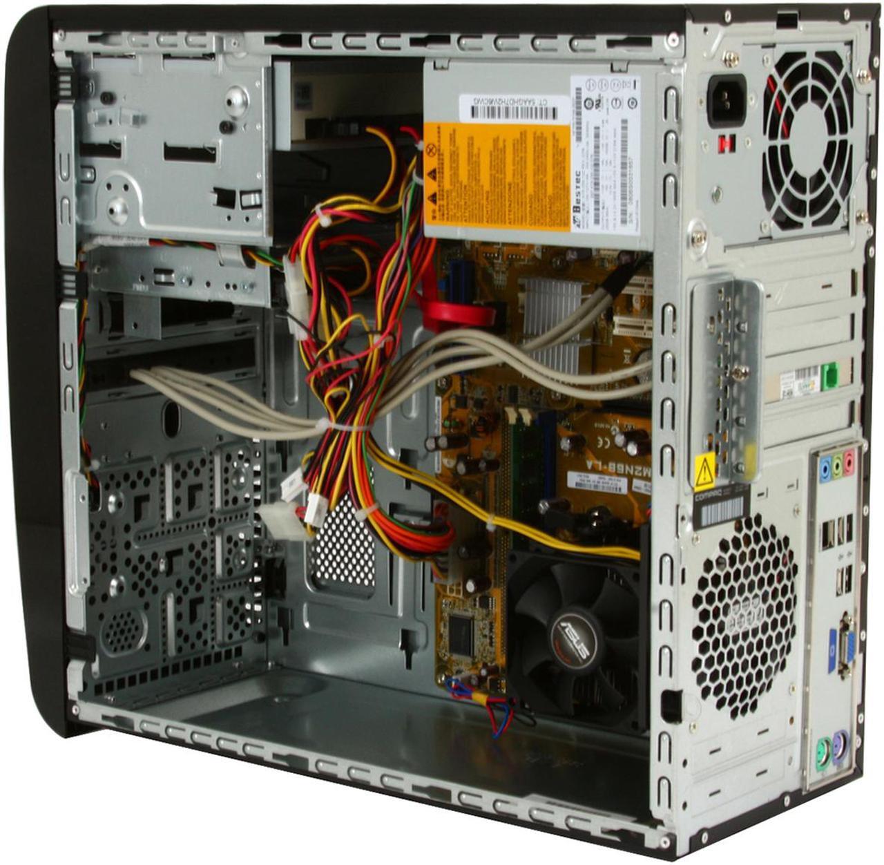 Alt view image 8 of 19 - COMPAQ Desktop PC Presario SR5605F(FK587AA) AMD Athlon 64 LE-1640 1GB DDR2 250GB HDD NVIDIA GeForce 6150 SE Windows Vista Home Premium
