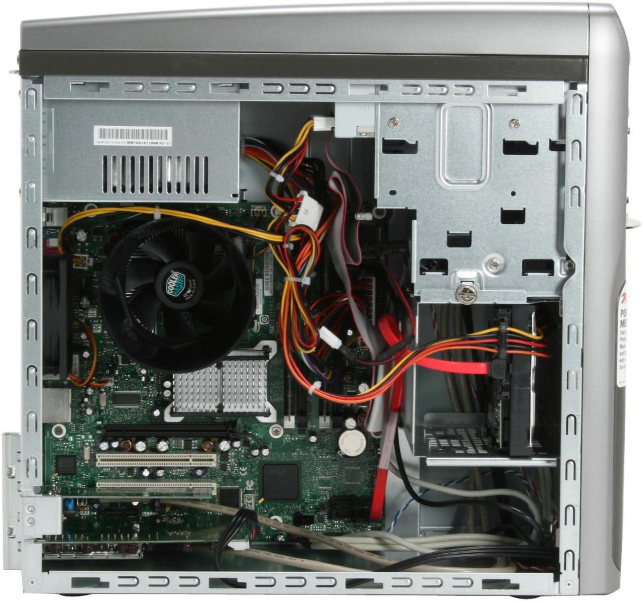 Alt view image 10 of 20 - Gateway Desktop PC GM5442 Intel Core 2 Duo E4400 2GB DDR2 500GB HDD Intel GMA 950 Windows Vista Home Premium