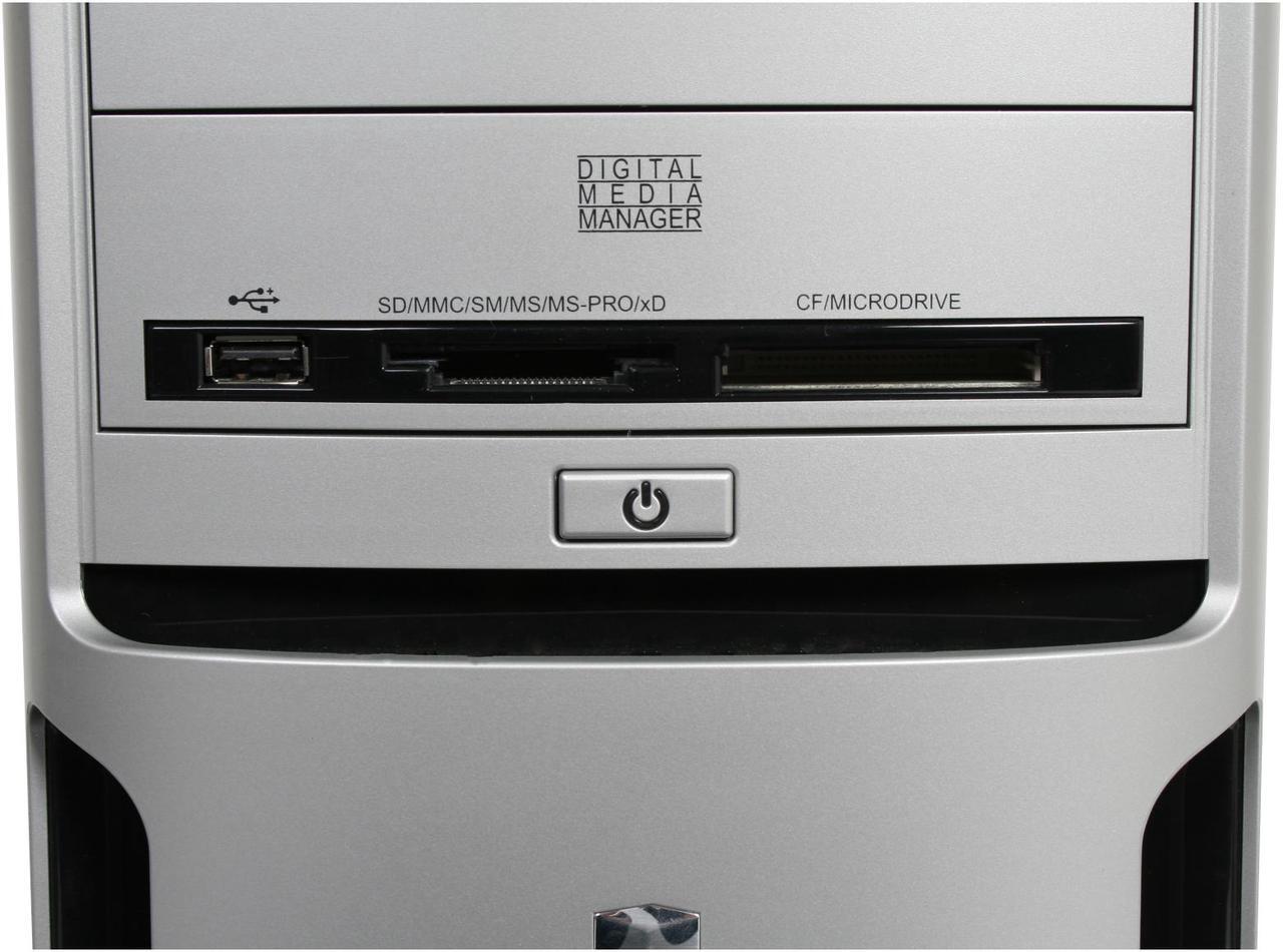 Alt view image 5 of 18 - Gateway Media Center Computer GT5242E - RA 4000+ 1GB DDR 160GB HDD NVIDIA GeForce 6100 Windows XP Media Center