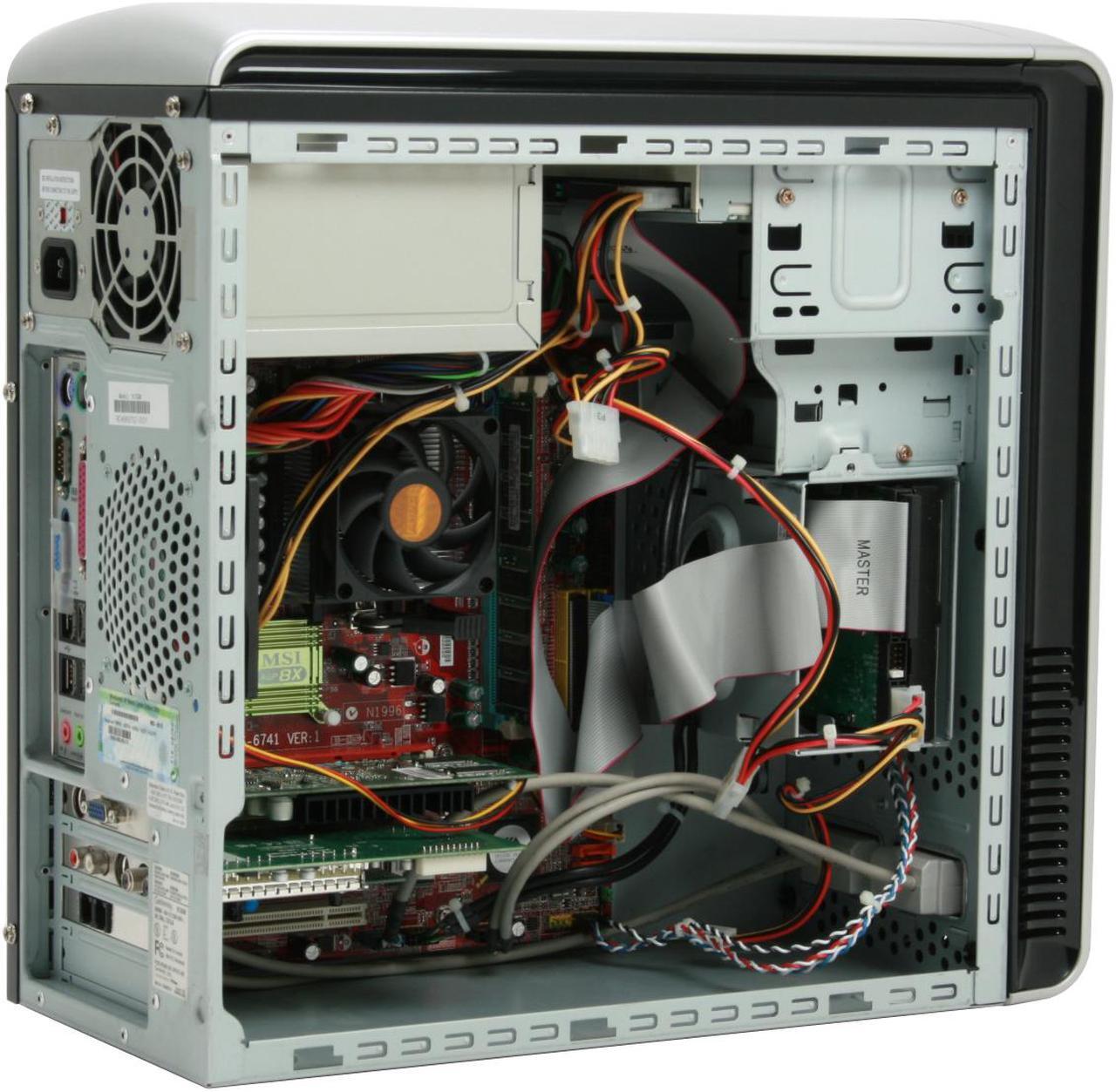Alt view image 10 of 18 - Gateway Desktop PC 812GM 3200+ 512MB DDR 160GB HDD Windows XP Media Center Edition 2005