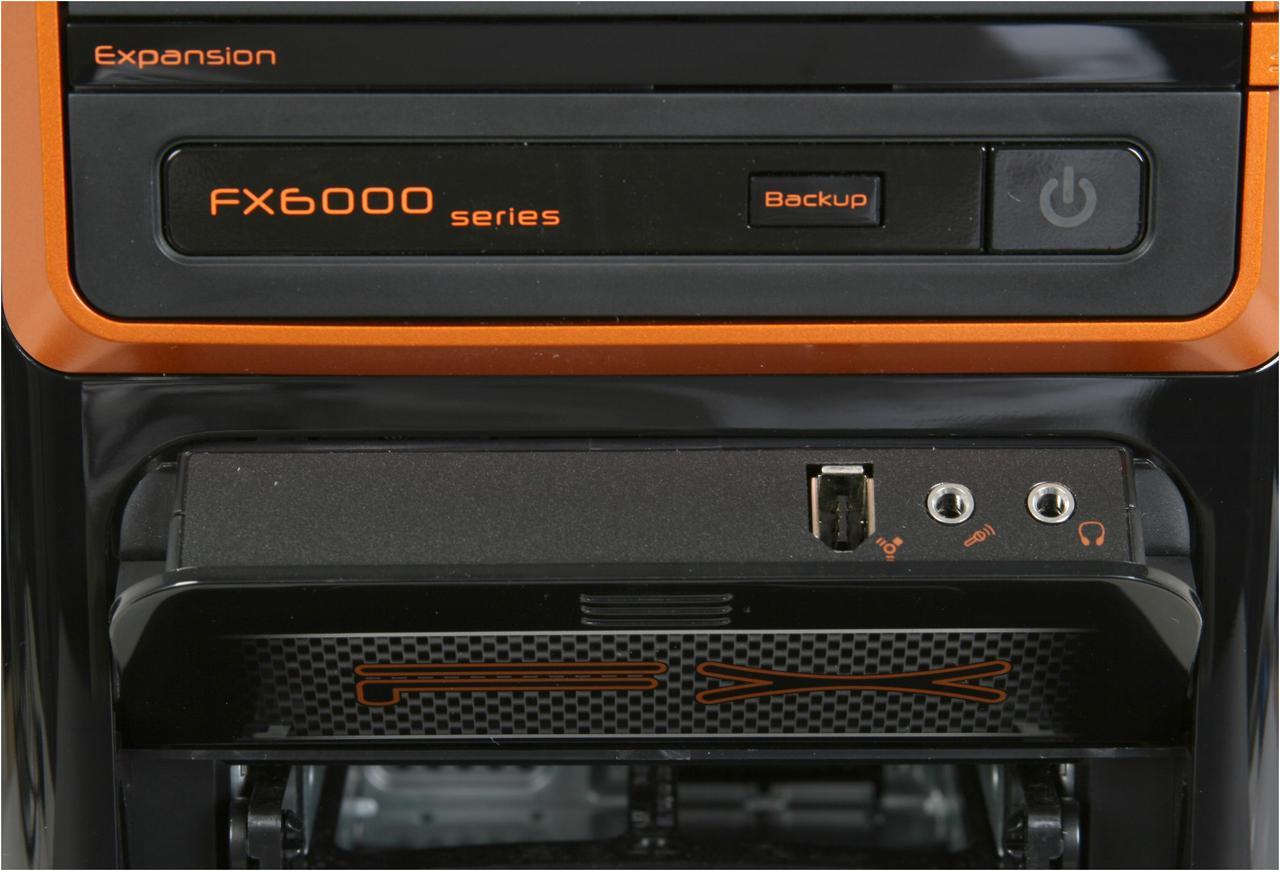 Alt view image 7 of 19 - Gateway Desktop PC FX Series FX6800-09 Intel Core i7-920 6GB DDR3 1TB HDD NVIDIA GeForce GTX 280 Windows Vista Home Premium 64-bit