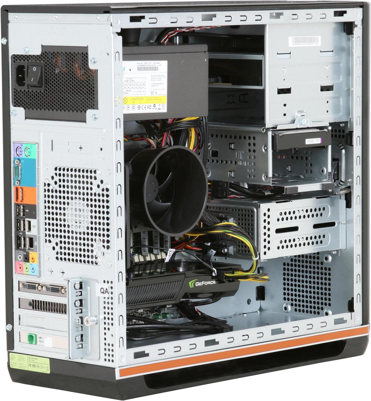 Alt view image 10 of 19 - Gateway Desktop PC FX Series FX6800-09 Intel Core i7-920 6GB DDR3 1TB HDD NVIDIA GeForce GTX 280 Windows Vista Home Premium 64-bit