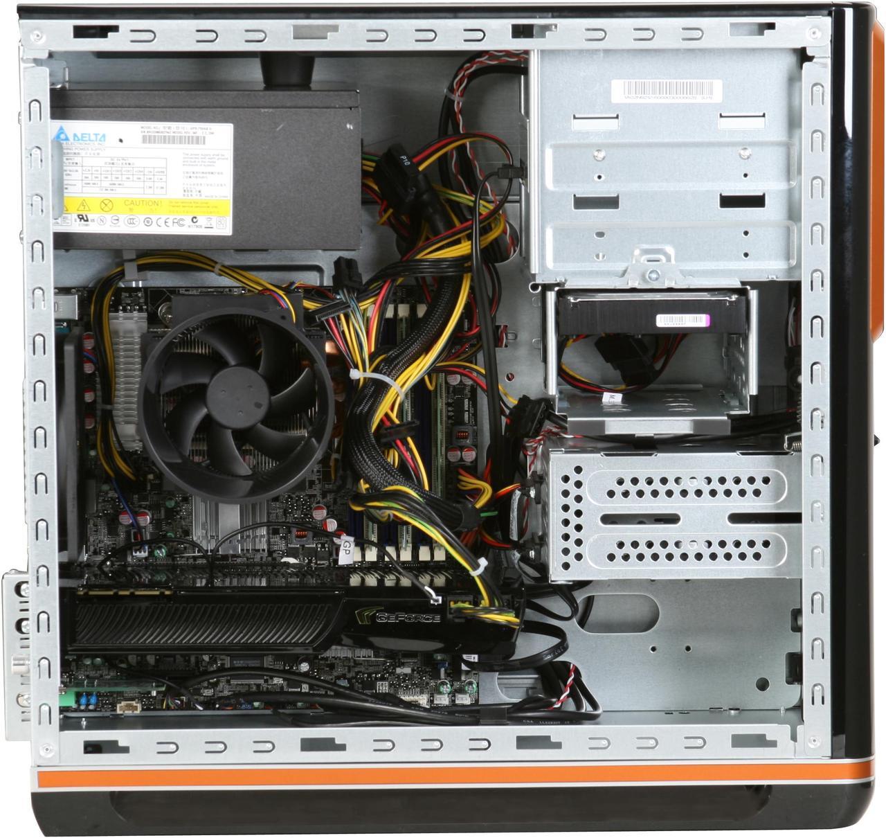 Alt view image 11 of 19 - Gateway Desktop PC FX Series FX6800-09 Intel Core i7-920 6GB DDR3 1TB HDD NVIDIA GeForce GTX 280 Windows Vista Home Premium 64-bit