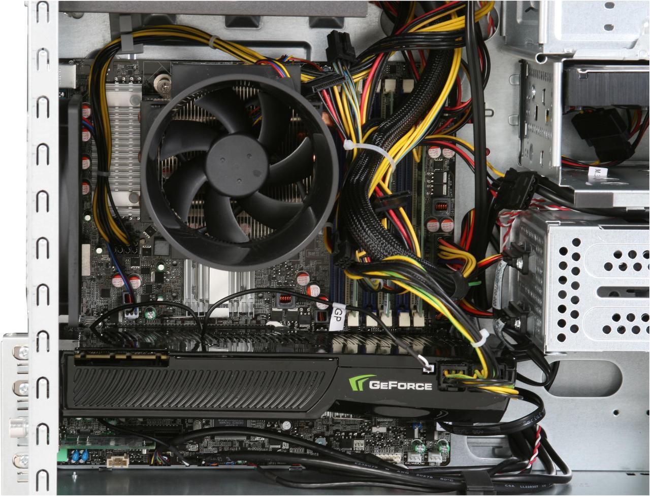 Alt view image 12 of 19 - Gateway Desktop PC FX Series FX6800-09 Intel Core i7-920 6GB DDR3 1TB HDD NVIDIA GeForce GTX 280 Windows Vista Home Premium 64-bit