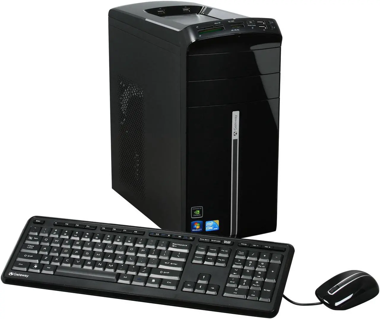 Main image of Gateway Desktop PC DX Series DX4831-03 Intel Core i5-650 8GB DDR3 1TB HDD NVIDIA GeForce GT 220 Windows 7 Home Premium 64-bit