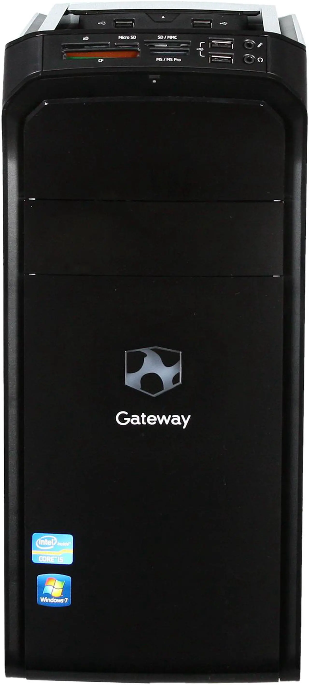 Alt view image 2 of 10 - Gateway Desktop PC DX4860-UR10P (PT.GCPP2.017) Intel Core i5-2320 6GB DDR3 2TB HDD Intel HD Graphics 2000 Windows 7 Home Premium 64-Bit