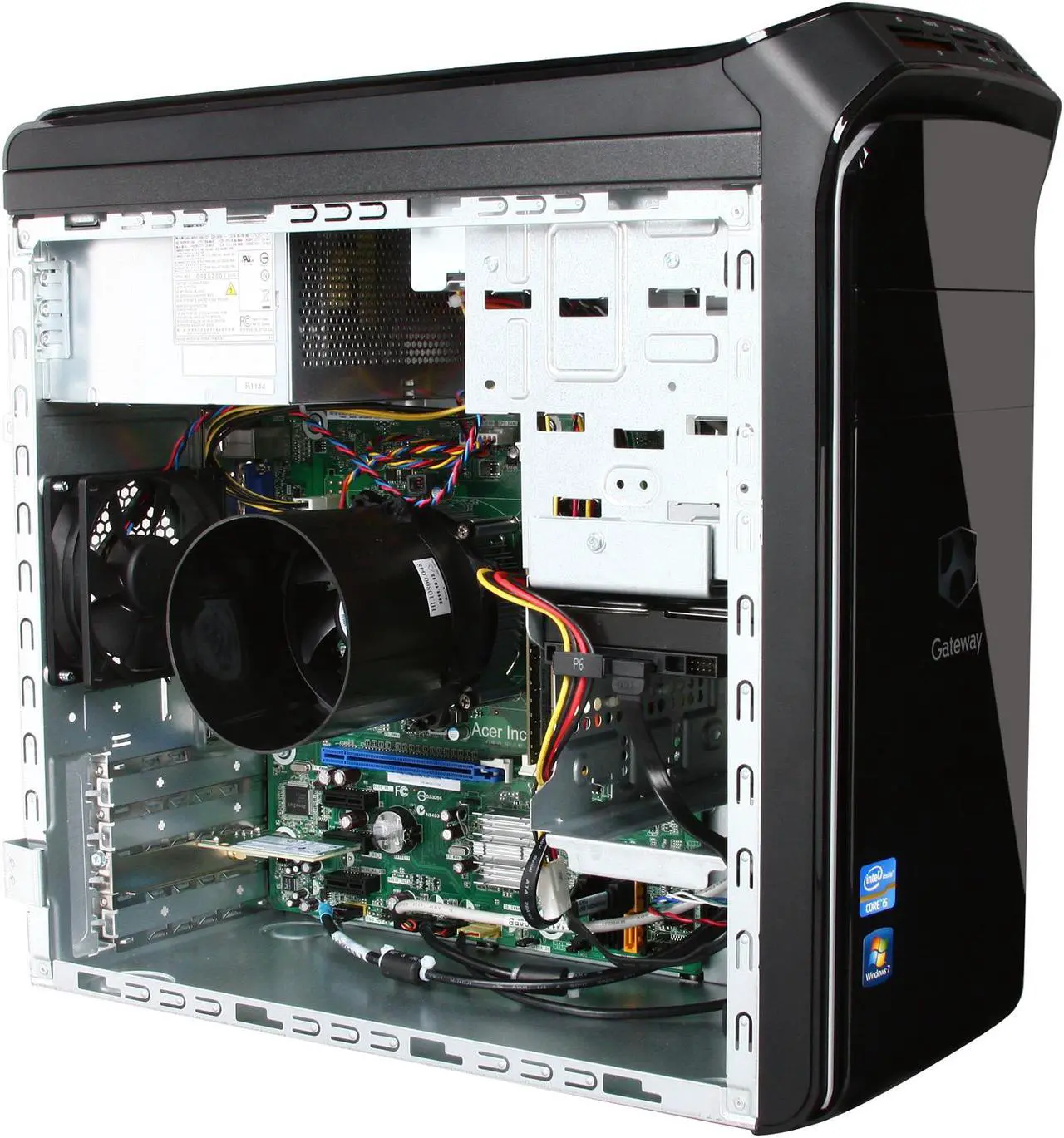 Alt view image 8 of 10 - Gateway Desktop PC DX4860-UR10P (PT.GCPP2.017) Intel Core i5-2320 6GB DDR3 2TB HDD Intel HD Graphics 2000 Windows 7 Home Premium 64-Bit