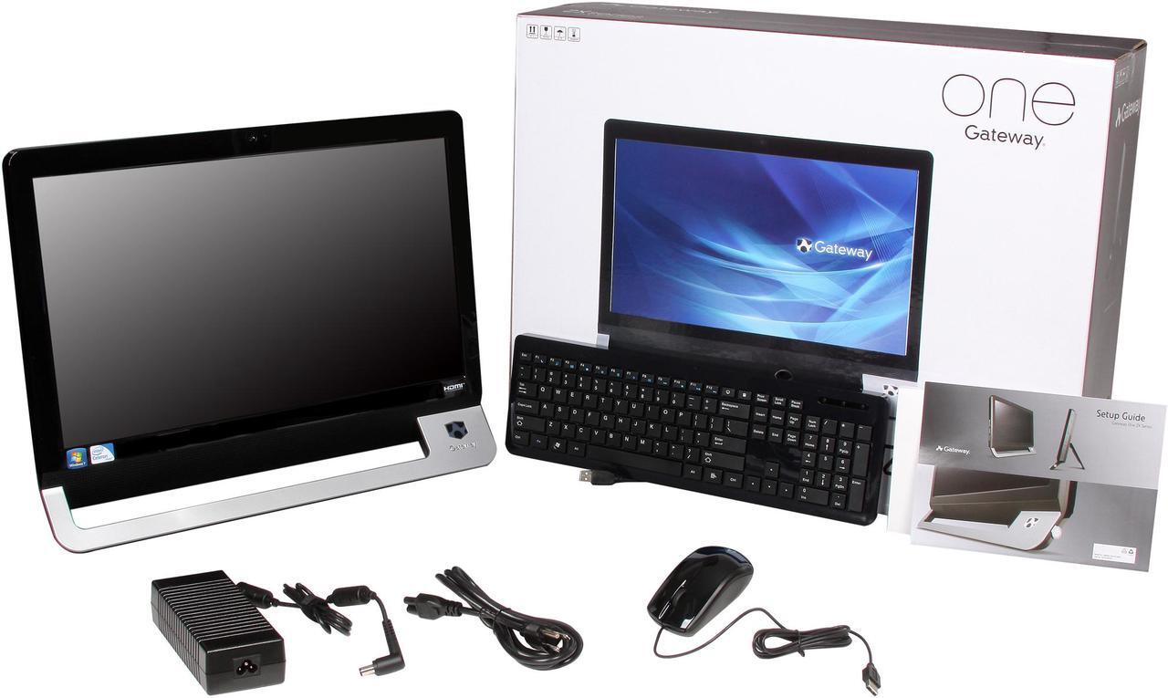 Alt view image 7 of 7 - Gateway All-in-One PC ZX4970-UR10P (DO.GDAAA.001) Intel Celeron G530 4GB DDR3 500GB HDD 21.5" Windows 7 Home Premium 64-Bit