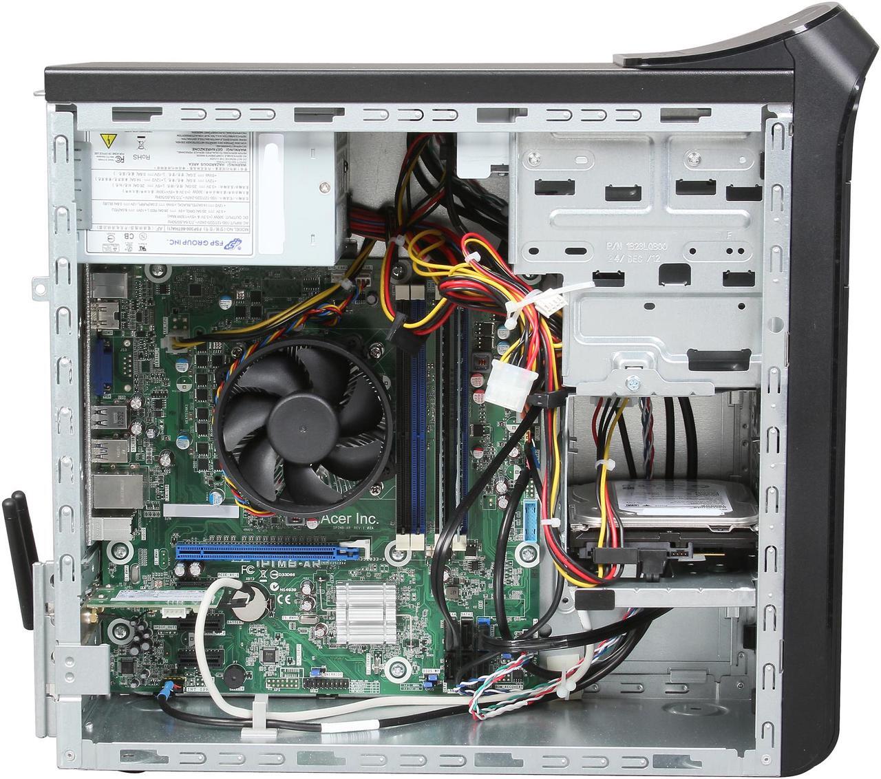 Alt view image 6 of 9 - Gateway Desktop PC DX Series DX4870-UB17(DT.GDDAA.019) Intel Core i3-3220 6GB DDR3 1TB HDD Intel HD Graphics 2500 Windows 8 64-Bit