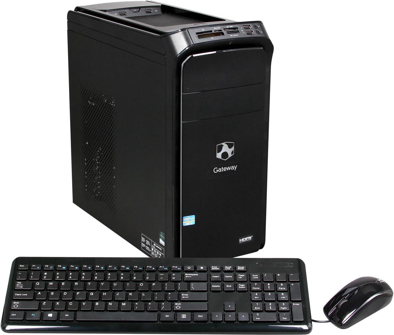 Main image of Gateway Desktop PC DX4860-UR29 Intel Core i5-3330 6GB DDR3 1TB HDD Intel HD Graphics Windows 8
