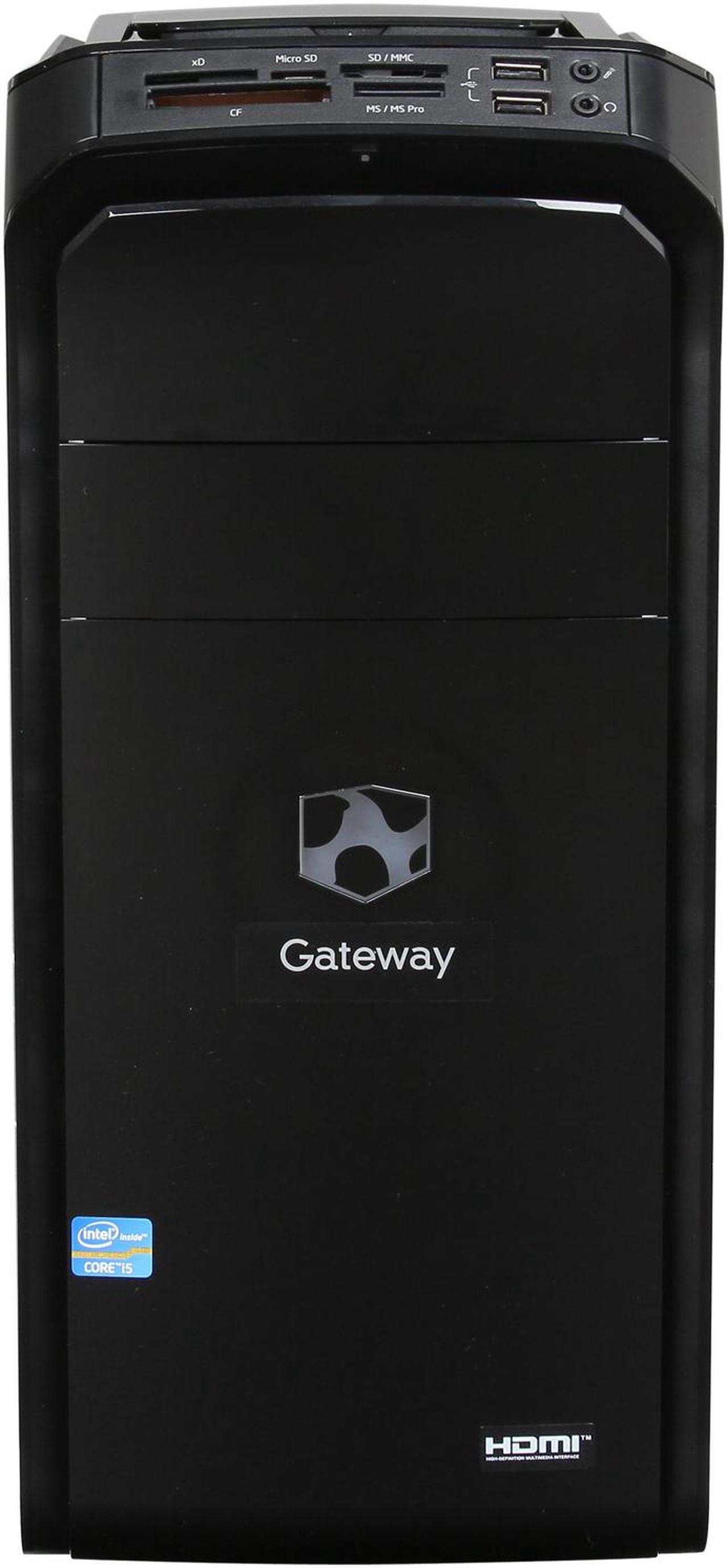 Alt view image 2 of 11 - Gateway Desktop PC DX4860-UR29 Intel Core i5-3330 6GB DDR3 1TB HDD Intel HD Graphics Windows 8