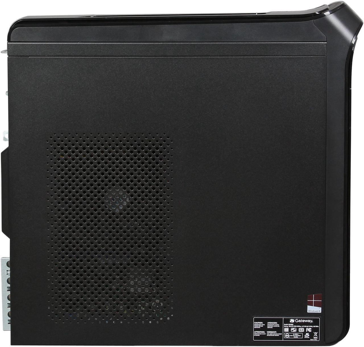 Alt view image 4 of 11 - Gateway Desktop PC DX4860-UR29 Intel Core i5-3330 6GB DDR3 1TB HDD Intel HD Graphics Windows 8