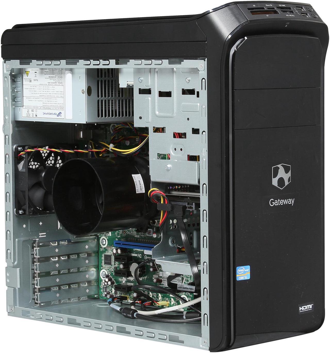 Alt view image 8 of 11 - Gateway Desktop PC DX4860-UR29 Intel Core i5-3330 6GB DDR3 1TB HDD Intel HD Graphics Windows 8