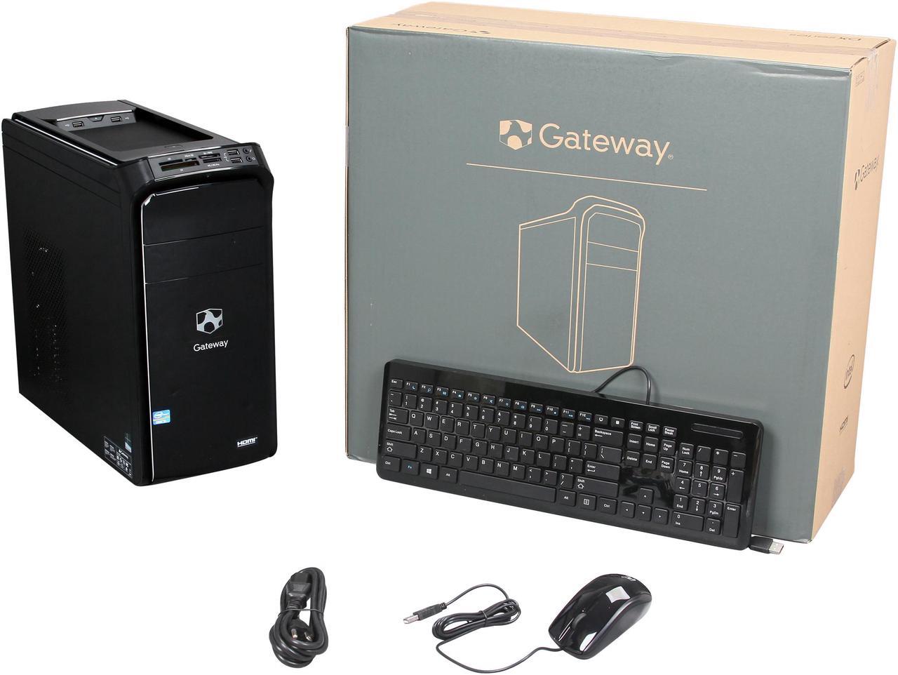 Alt view image 11 of 11 - Gateway Desktop PC DX4860-UR29 Intel Core i5-3330 6GB DDR3 1TB HDD Intel HD Graphics Windows 8