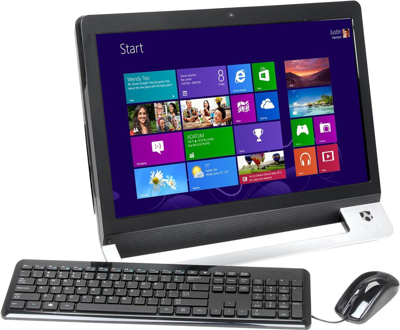 Main image of Gateway Desktop PC DQ.GCHAA.001 (ZX6970) Intel Core i3-2130 4GB DDR3 500GB HDD 23" Windows 8 64-bit