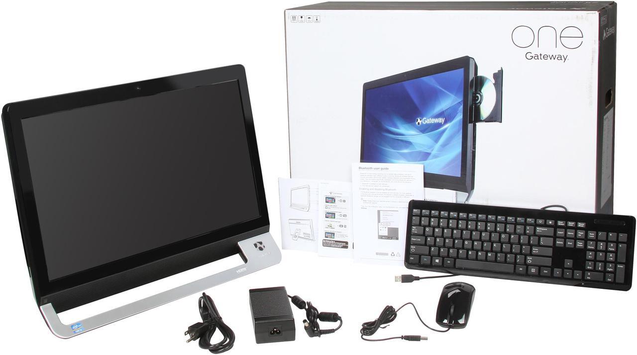 Alt view image 7 of 7 - Gateway Desktop PC DQ.GCHAA.001 (ZX6970) Intel Core i3-2130 4GB DDR3 500GB HDD 23" Windows 8 64-bit