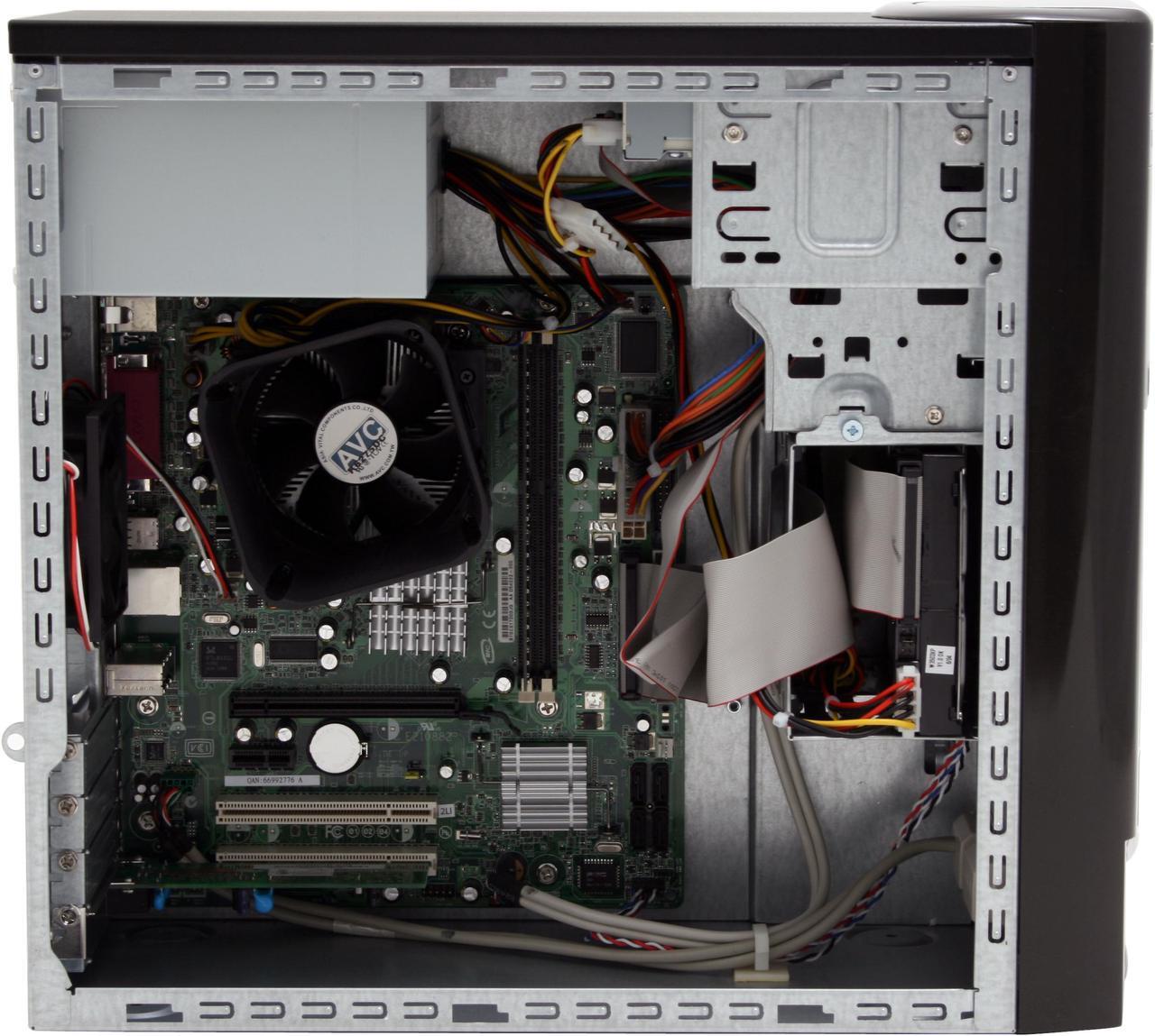 Alt view image 9 of 19 - eMachines Desktop PC W3503 - RA Intel Celeron D 356 512MB DDR 160GB HDD ATI Radeon Xpress 200 Integrated Windows XP Media Center Edition 2005