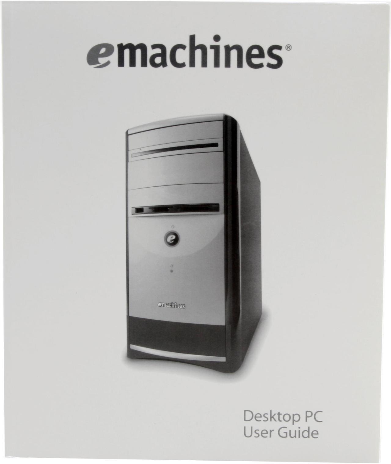 Alt view image 13 of 19 - eMachines Desktop PC W3503 - RA Intel Celeron D 356 512MB DDR 160GB HDD ATI Radeon Xpress 200 Integrated Windows XP Media Center Edition 2005