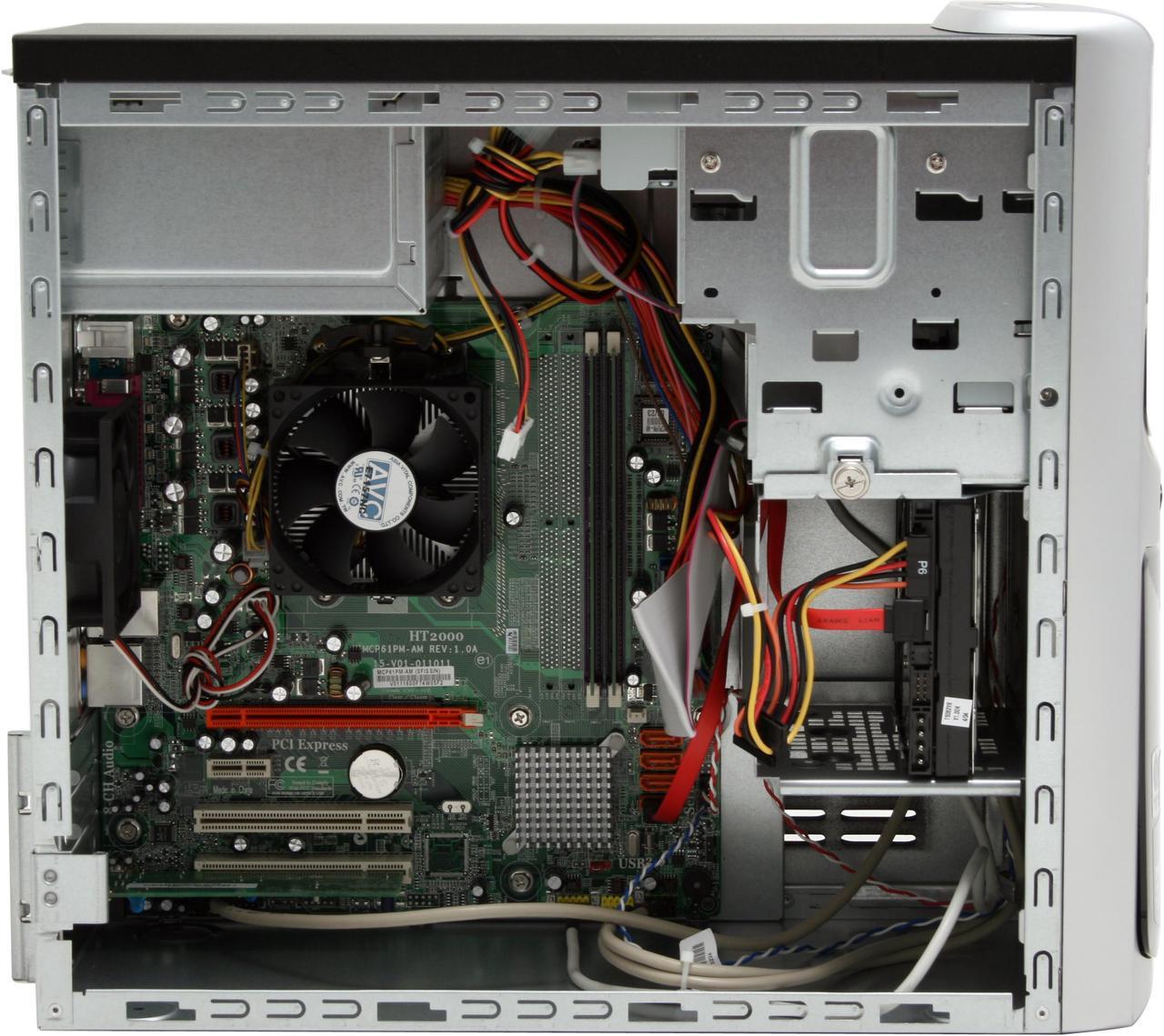 Alt view image 12 of 19 - eMachines Desktop PC T5062 - RA 3800+ (2.00 GHz) 1GB DDR2 160GB HDD NVIDIA GeForce 6150 SE Windows Vista Home Premium