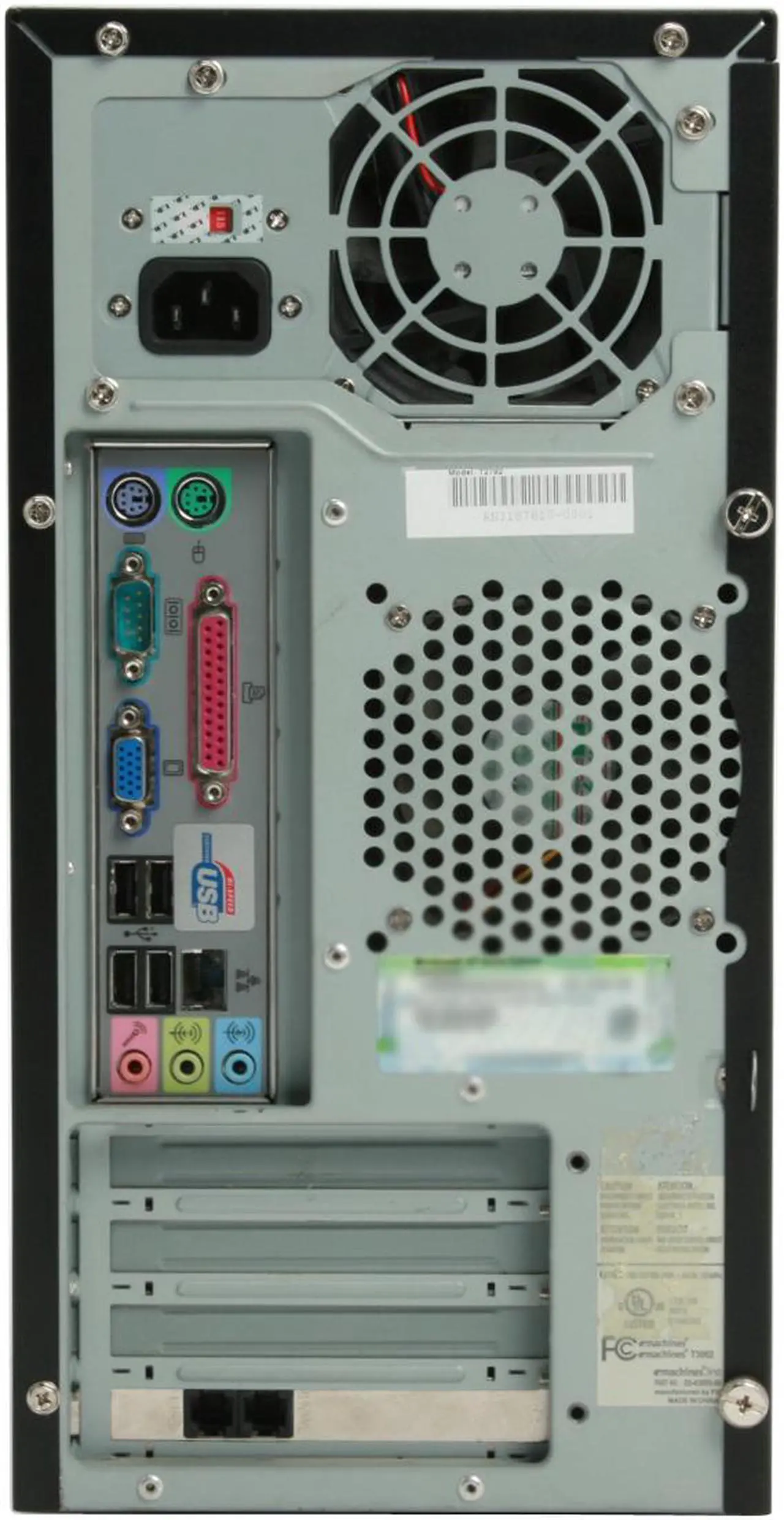 Alt view image 8 of 17 - eMachines Desktop PC T2792 - RA 2.70GHz 256MB DDR 80GB HDD Intel Extreme Graphics Windows XP Home