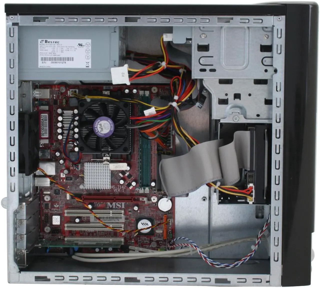Alt view image 10 of 18 - eMachines Desktop PC T3110 - RA 3100+ 256MB DDR 40GB HDD Windows XP Home
