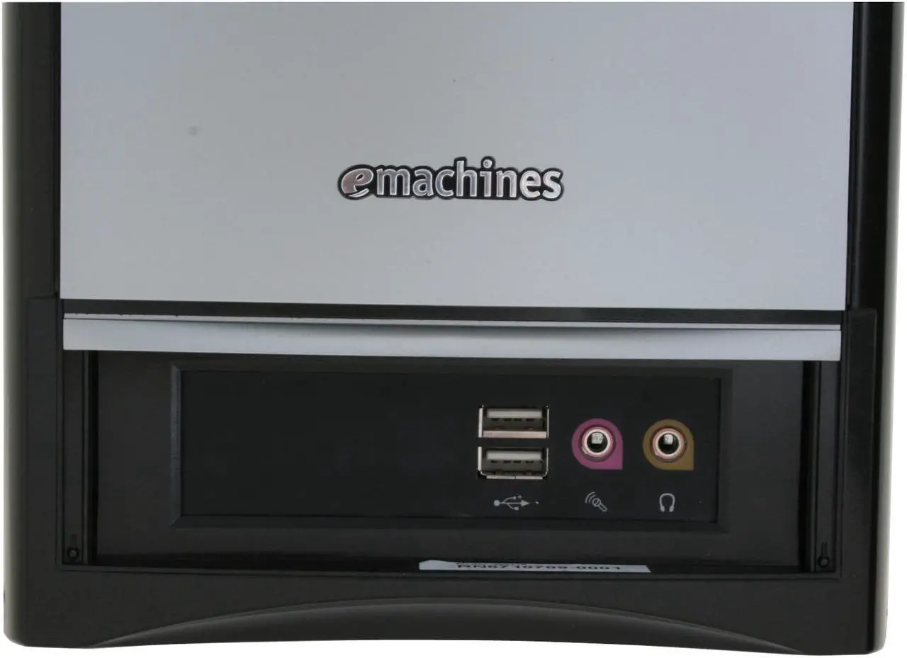 Alt view image 5 of 18 - eMachines Desktop PC T3110 - RA 3100+ 256MB DDR 40GB HDD Windows XP Home