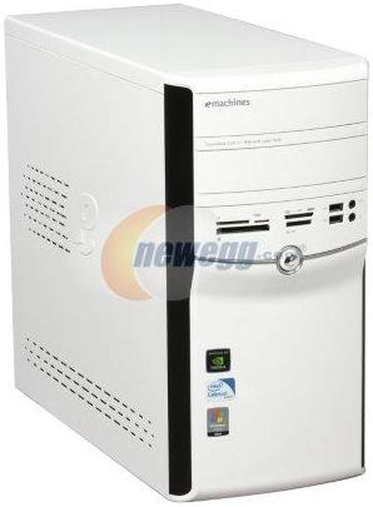 Alt view image 2 of 3 - eMachines Desktop PC ET1810-01 Intel Celeron 420 2GB DDR2 160GB HDD NVIDIA GeForce 7050 Windows Vista Home Basic