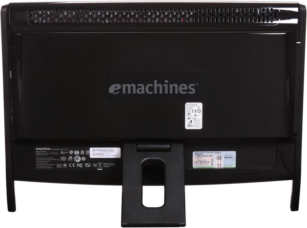 Alt view image 6 of 8 - eMachines Desktop PC EZ1601-01 Intel Atom N270 1GB DDR2 160GB HDD 18.5" Windows XP Home