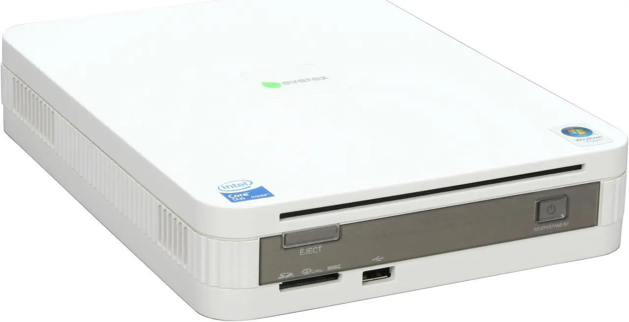 Main image of EVEREX Desktop PC gPC mini ET2400 Intel Core Duo T2450 2GB DDR2 160GB HDD Intel GMA 950 Windows Vista Home Premium