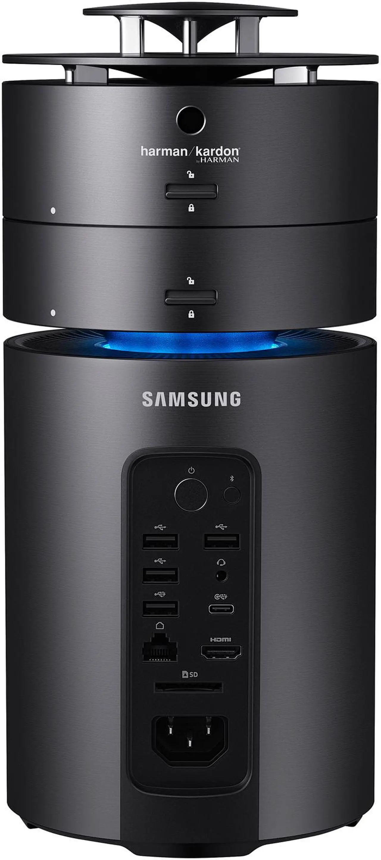Alt view image 5 of 17 - Samsung Desktop PC ArtPC Pulse DP700C6A-A01US Intel Core i7-6700 16GB DDR4 1TB HDD 256 GB NVMe SSD AMD Radeon RX 460 Windows 10 Home